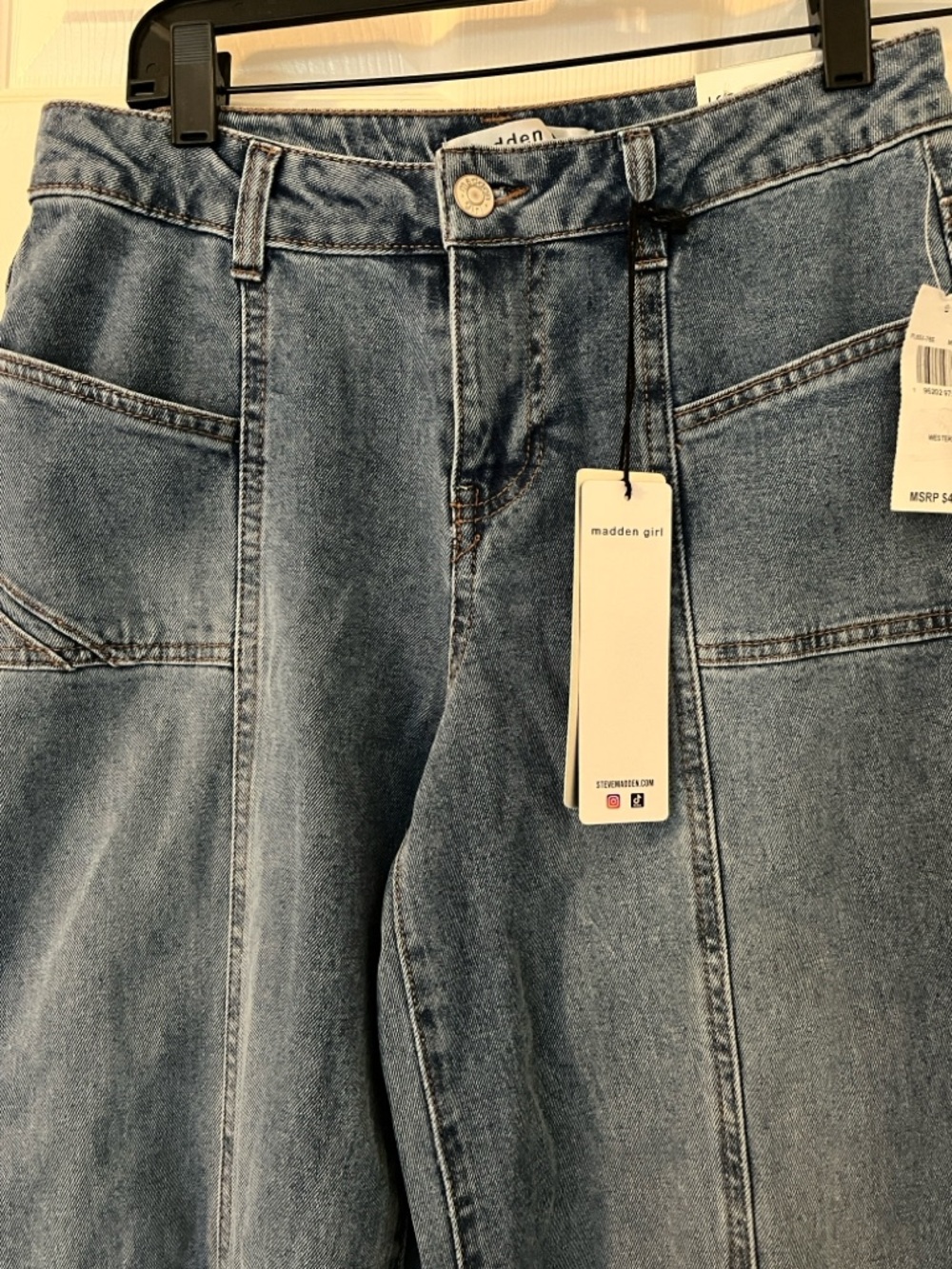 Madden Girl Loose Fit Denim Jeans - NWT